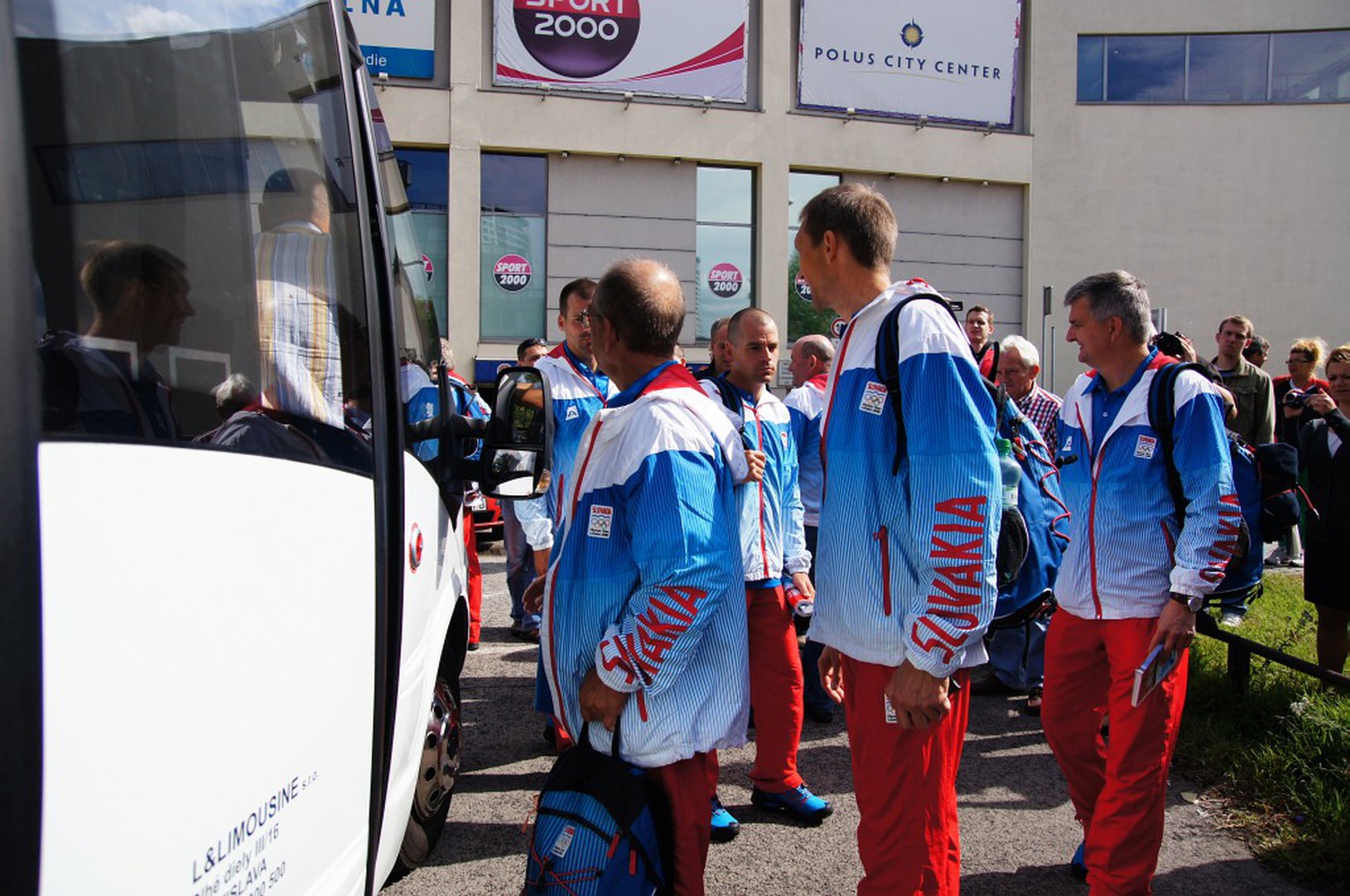 Odchod slovenských olympionikov do