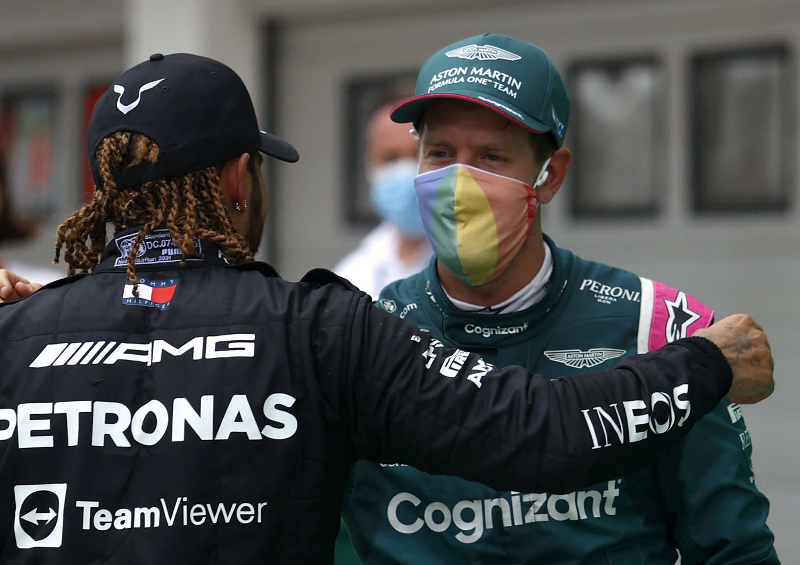 Lewis Hamilton a Sebastian