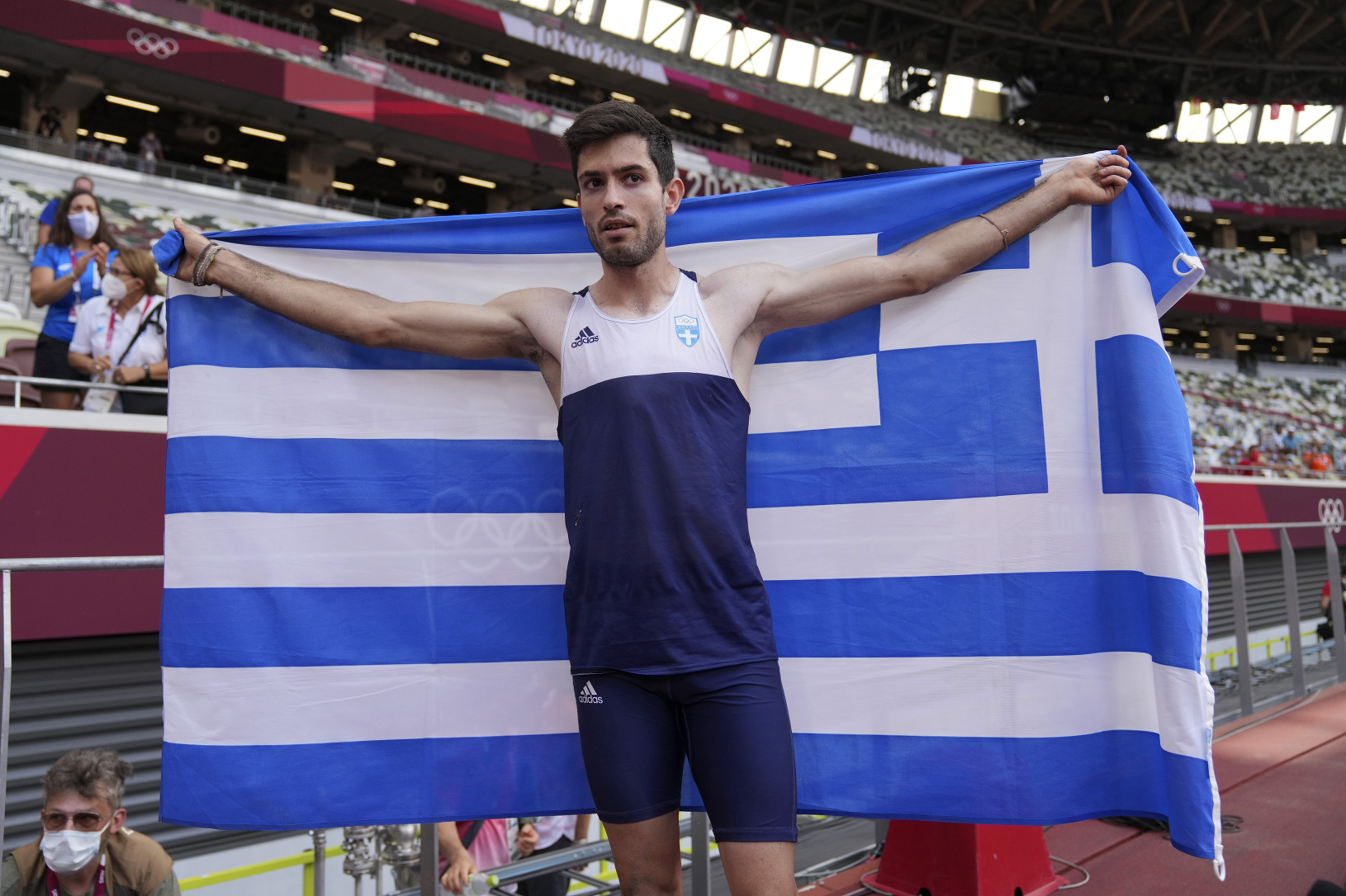 Grécky atlét Miltiades Tentoglu
