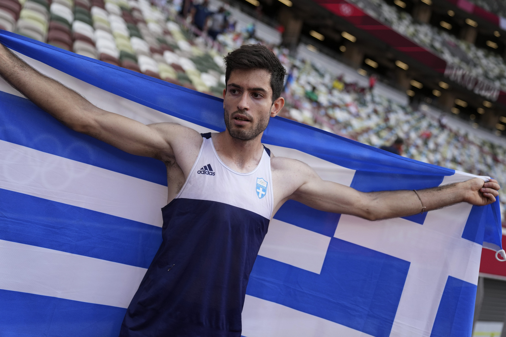 Grécky atlét Miltiades Tentoglu