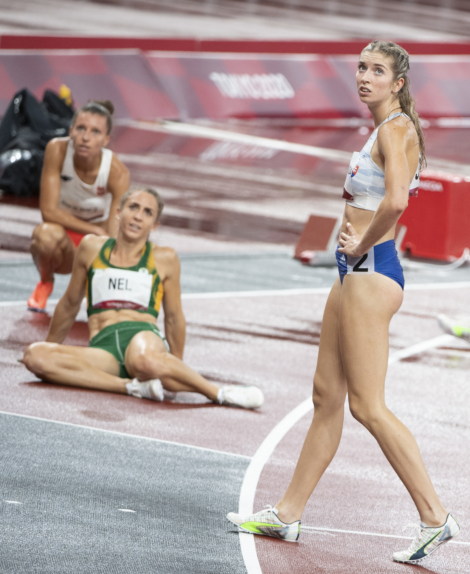 Na snímke slovenská atlétka