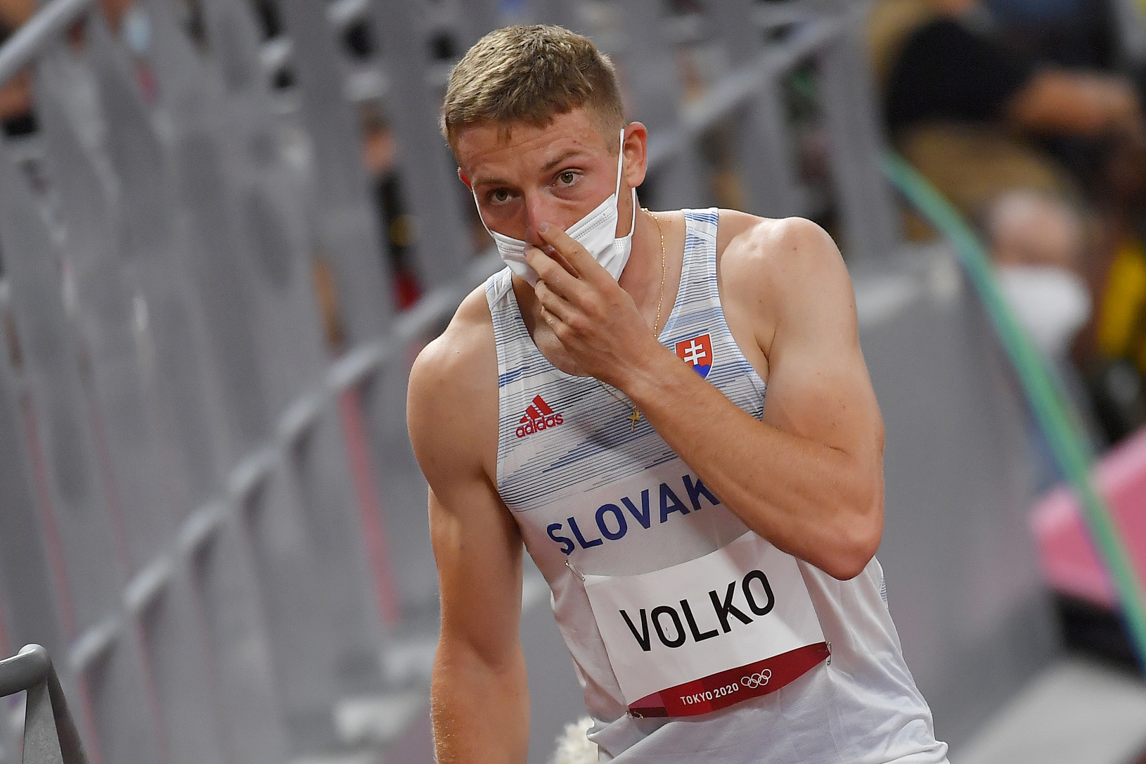 Slovenský šprintér Ján Volko