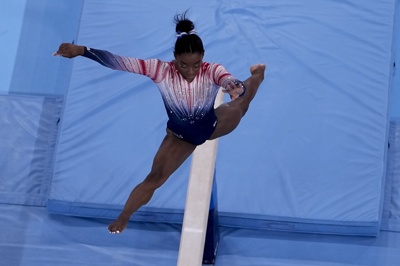 Americký gymnastka Simone Bilesová
