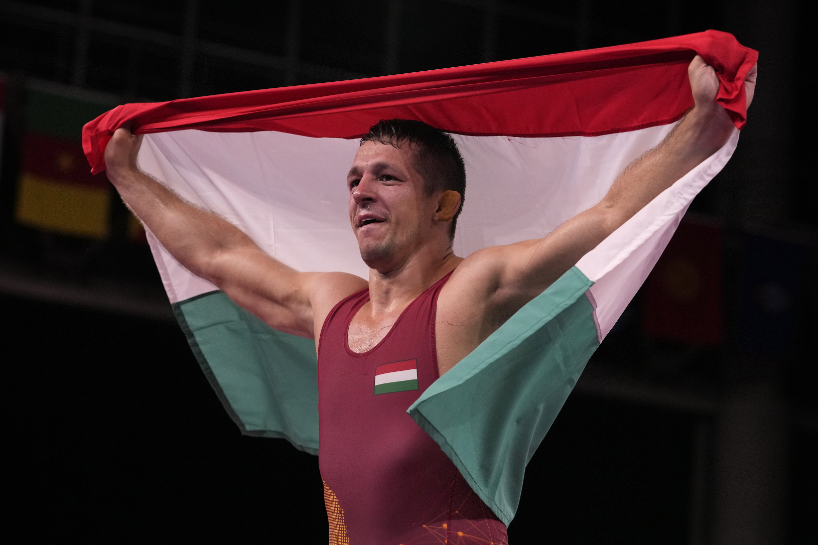 Maďarský zápasník Tamás Lőrincz