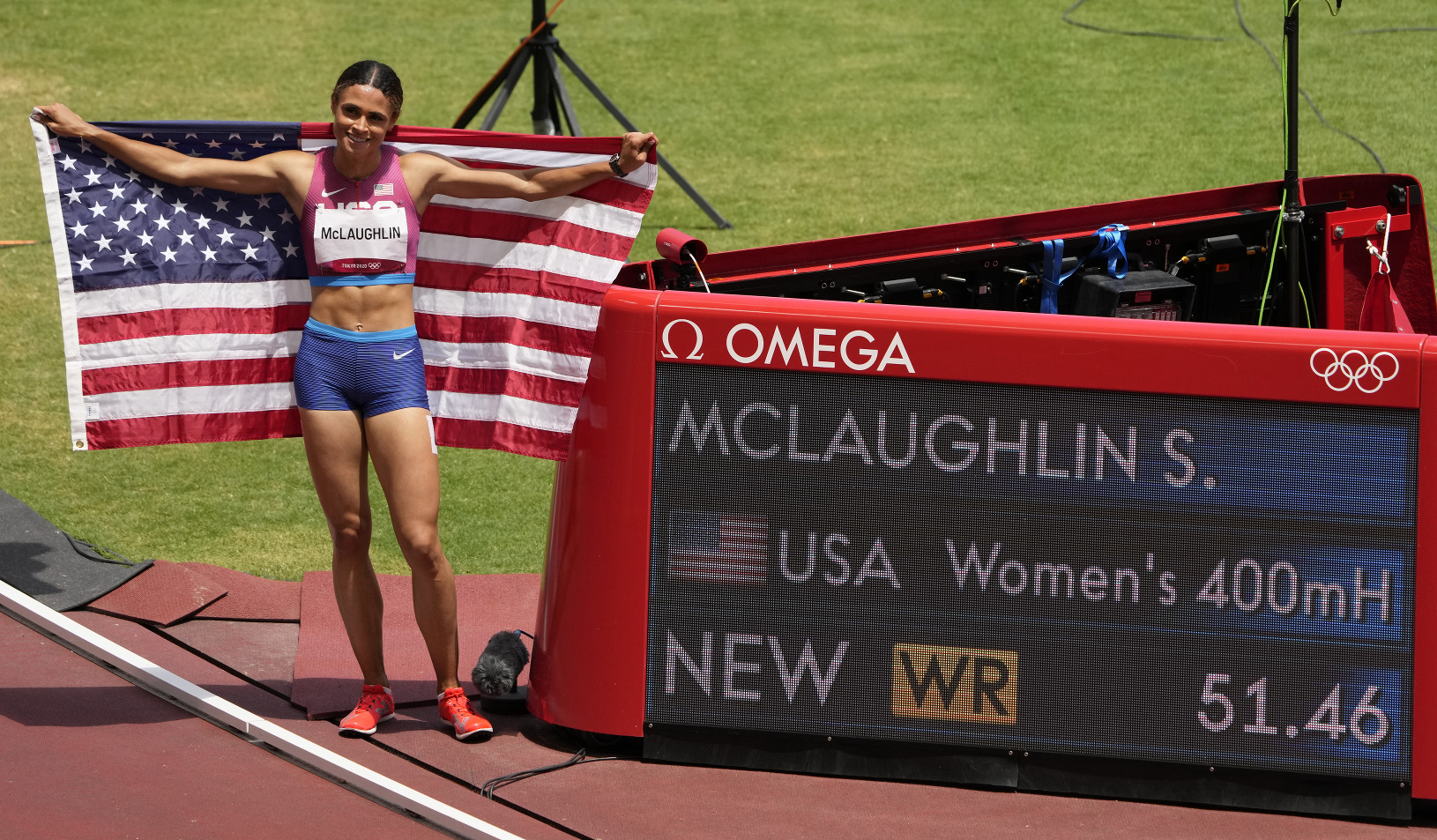 Americká atlétka Sydney McLaughlinová