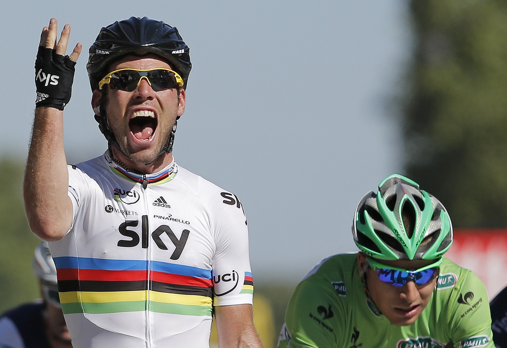 Mark Cavendish pred Petrom