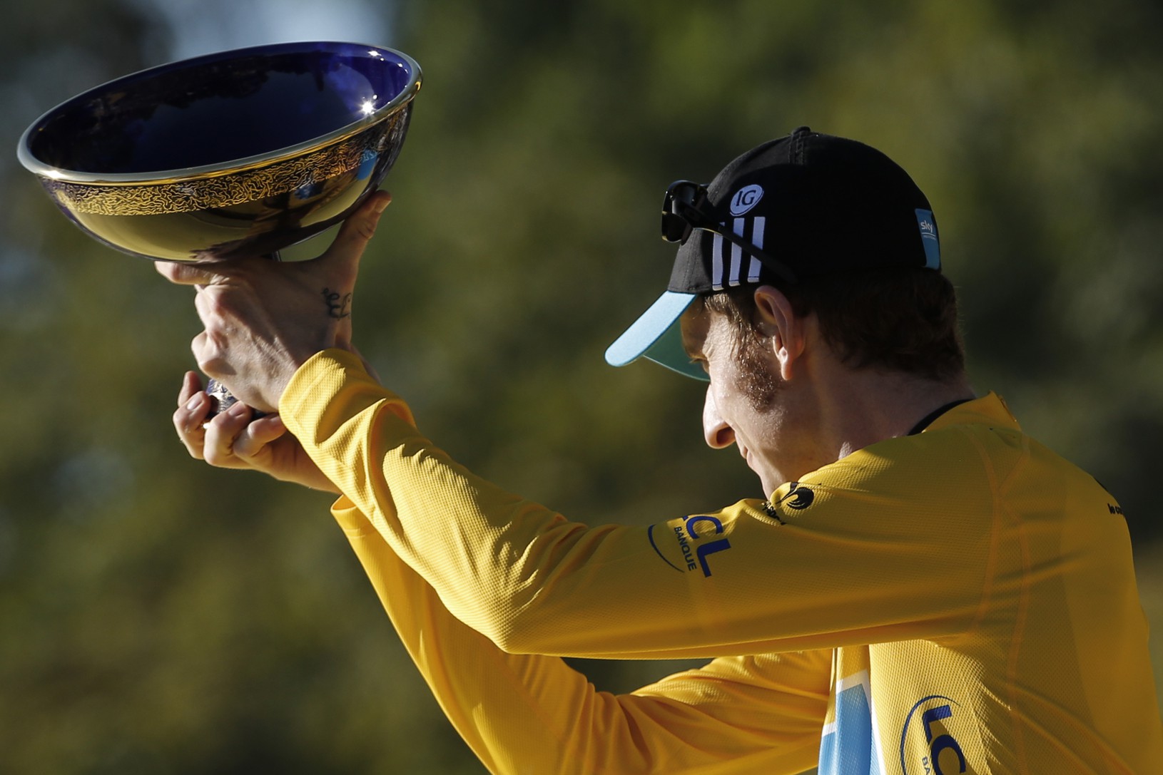 Bradley Wiggins s víťaznou