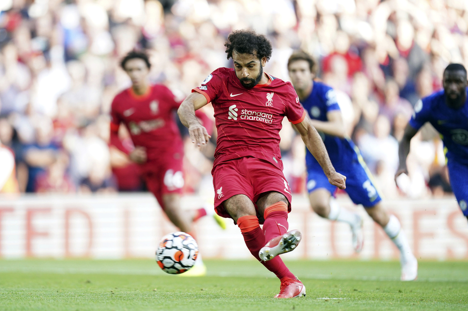 Mohamed Salah úspešne zahráva