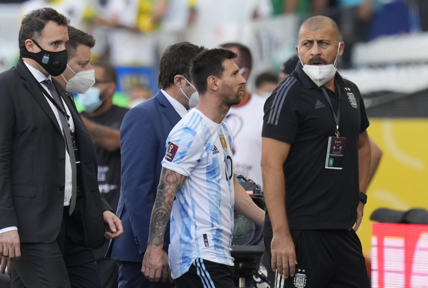 Lionel Messi po zastavení