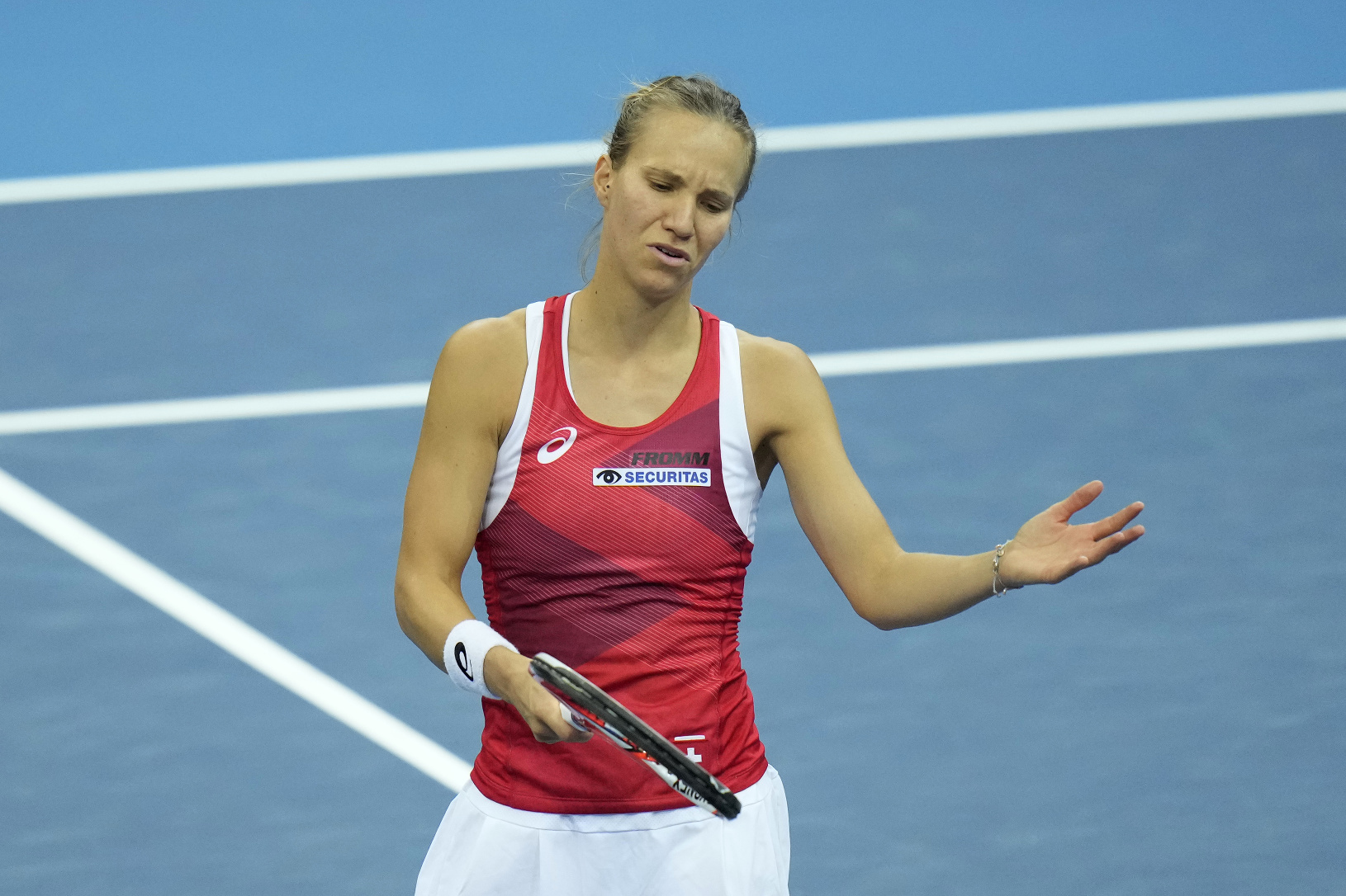 Švajčiarska tenistka Viktorija Golubicová