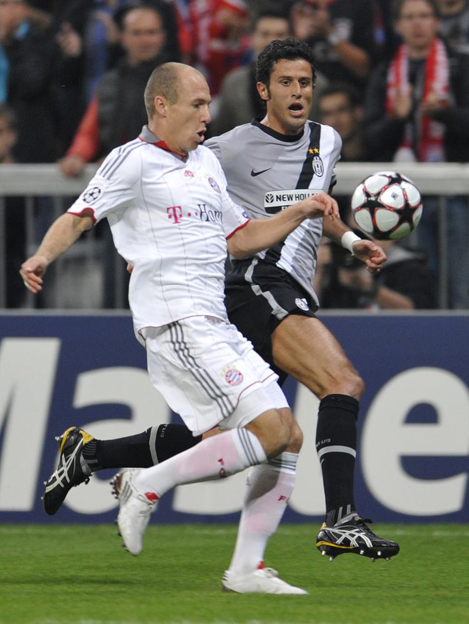 Arjen Robben a Fabio