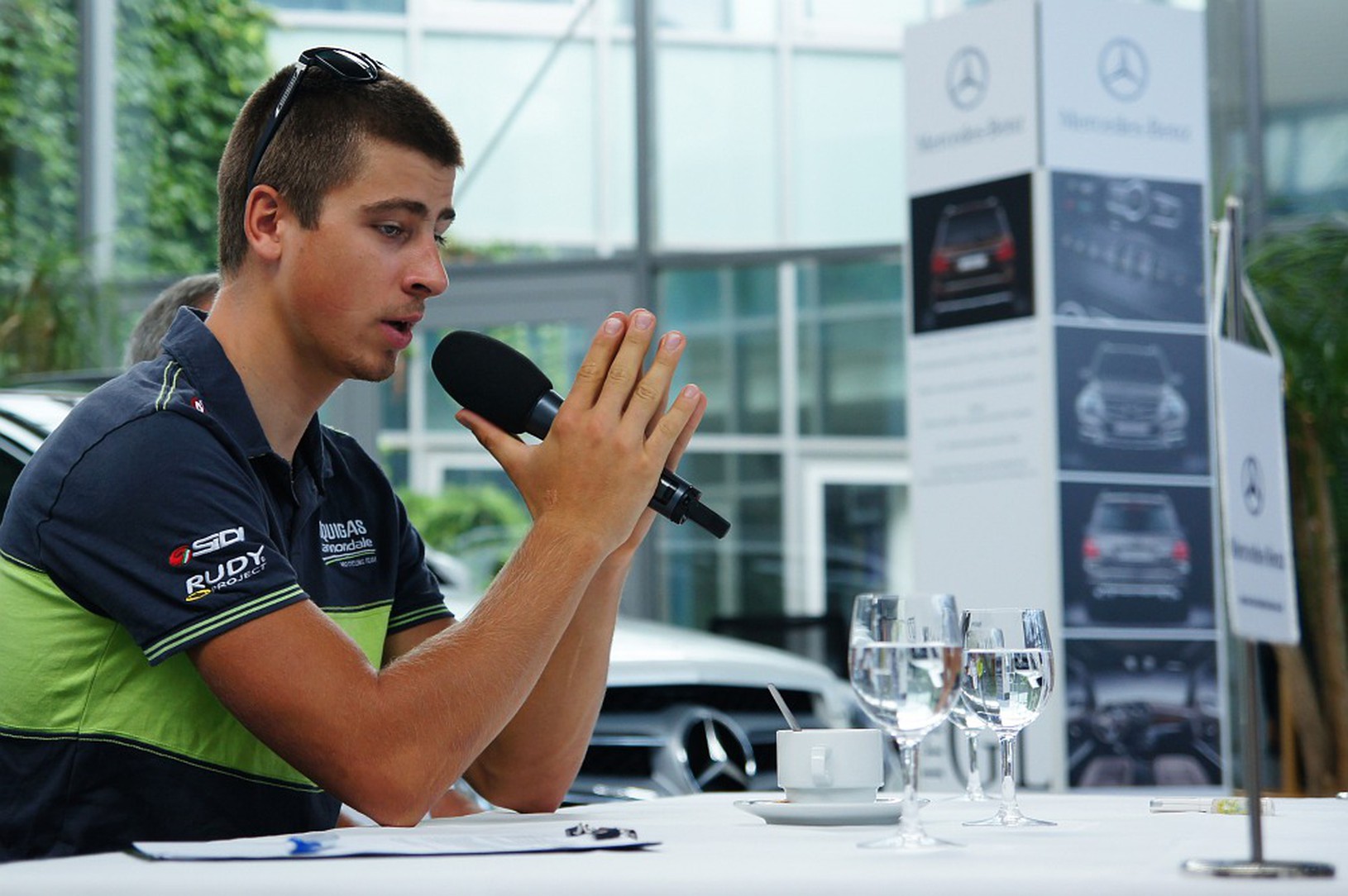 Peter Sagan na tlačovej