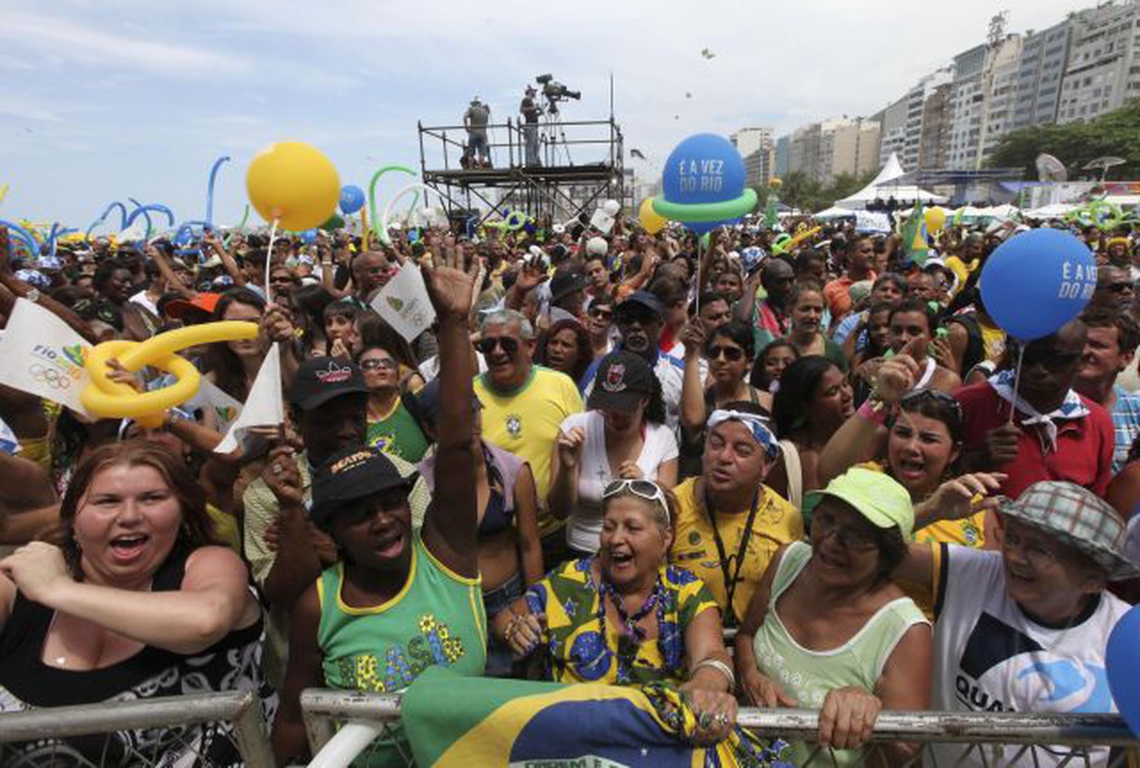Na Cobacabane bude veselo