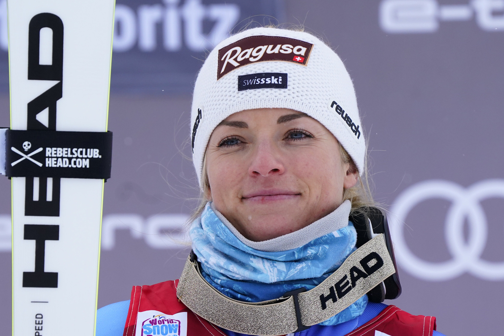 Švajčiarska lyžiarka Lara Gutová-Behramiová