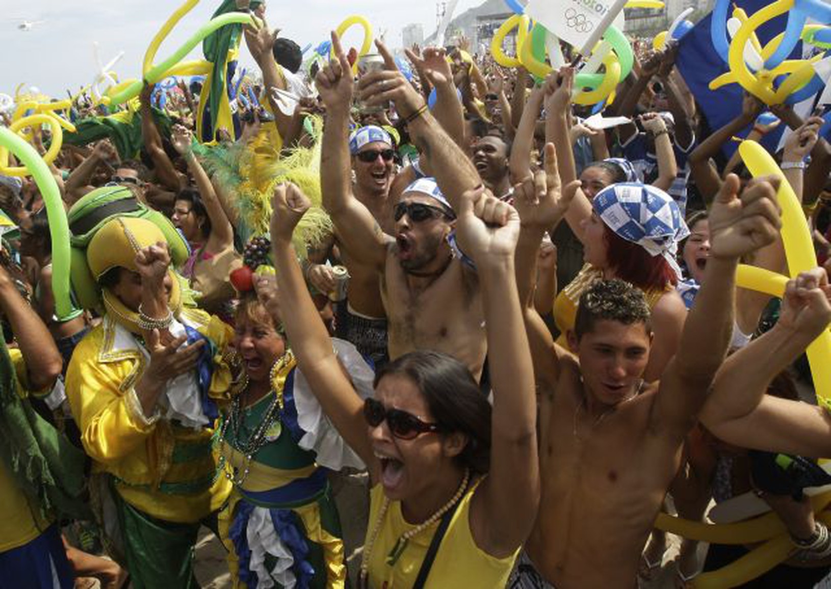 Brazílsky ľud sa raduje