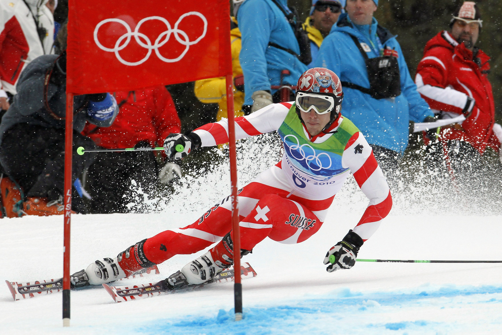 Švajčiarsky lyžiar Carlo Janka