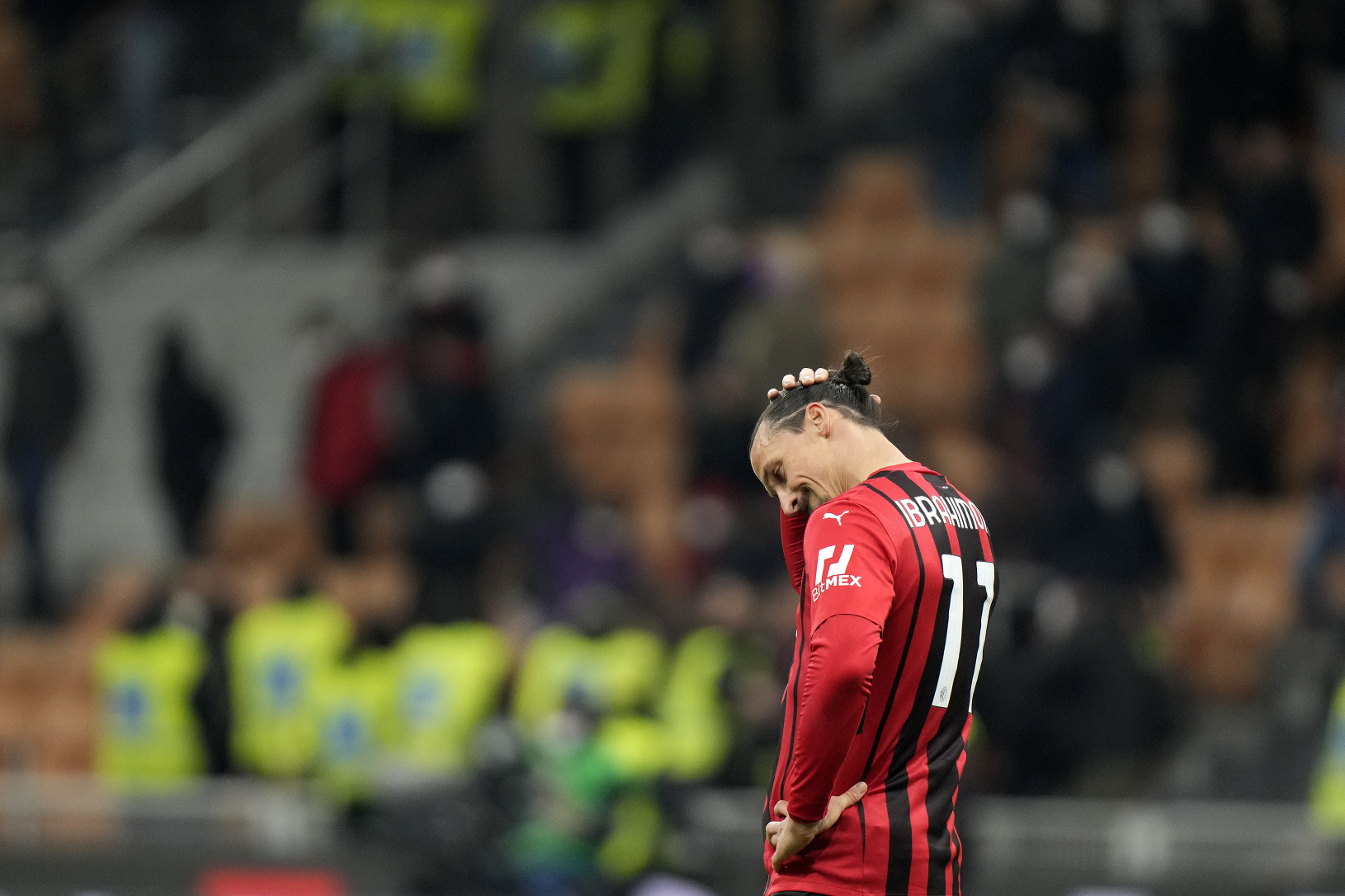 Frustrovaný Zlatan Ibrahimovič po
