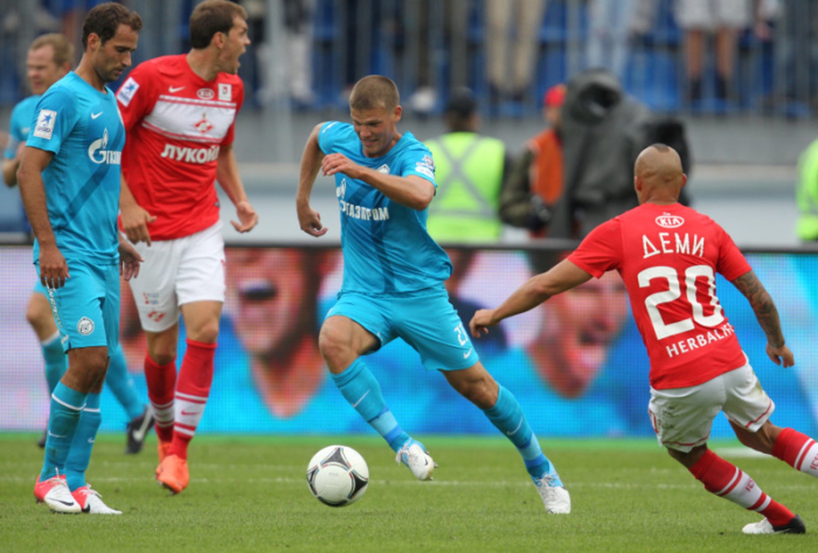 Momentka zo zápasu Zenit
