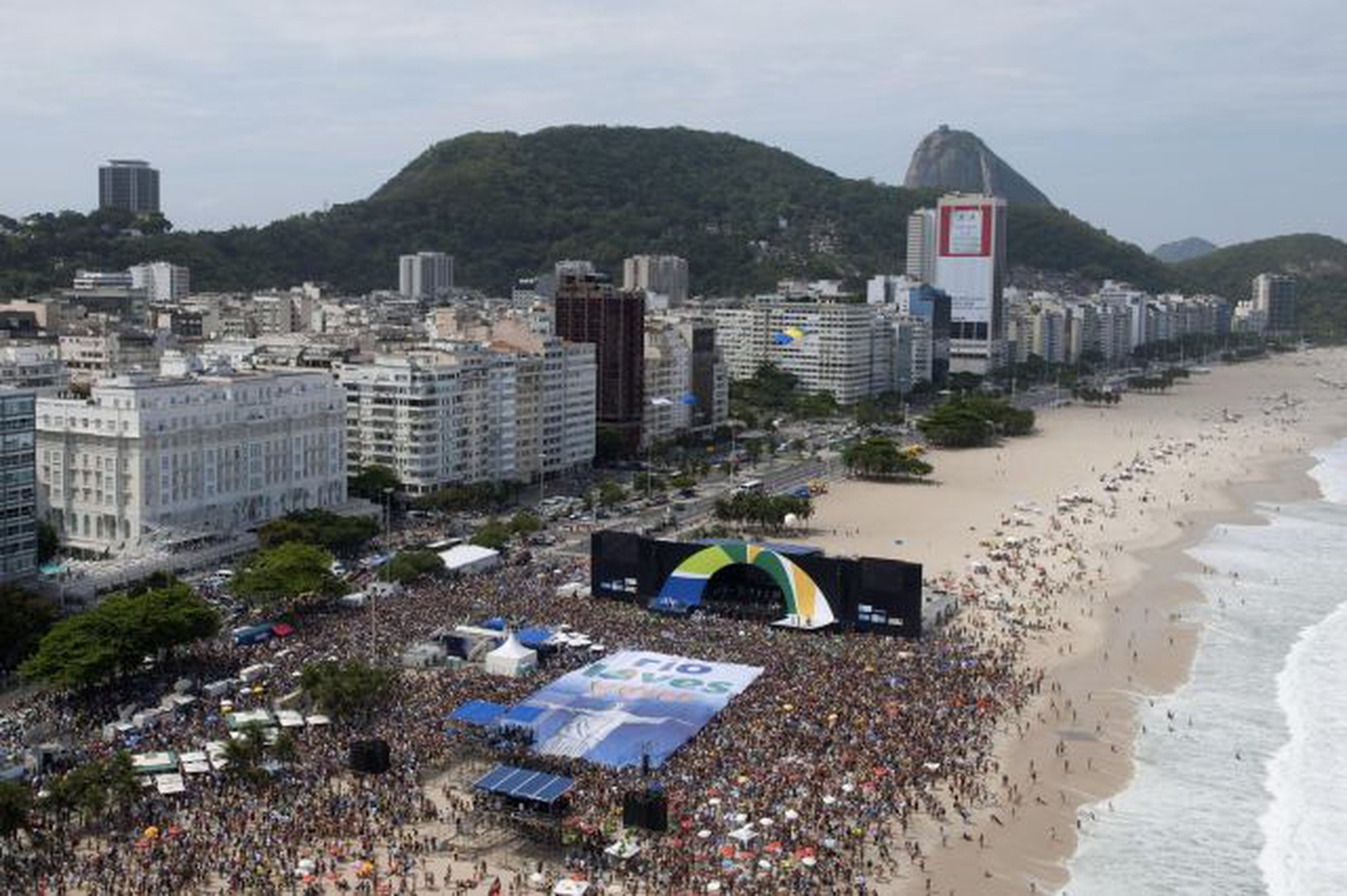 Copacabana oslavuje
