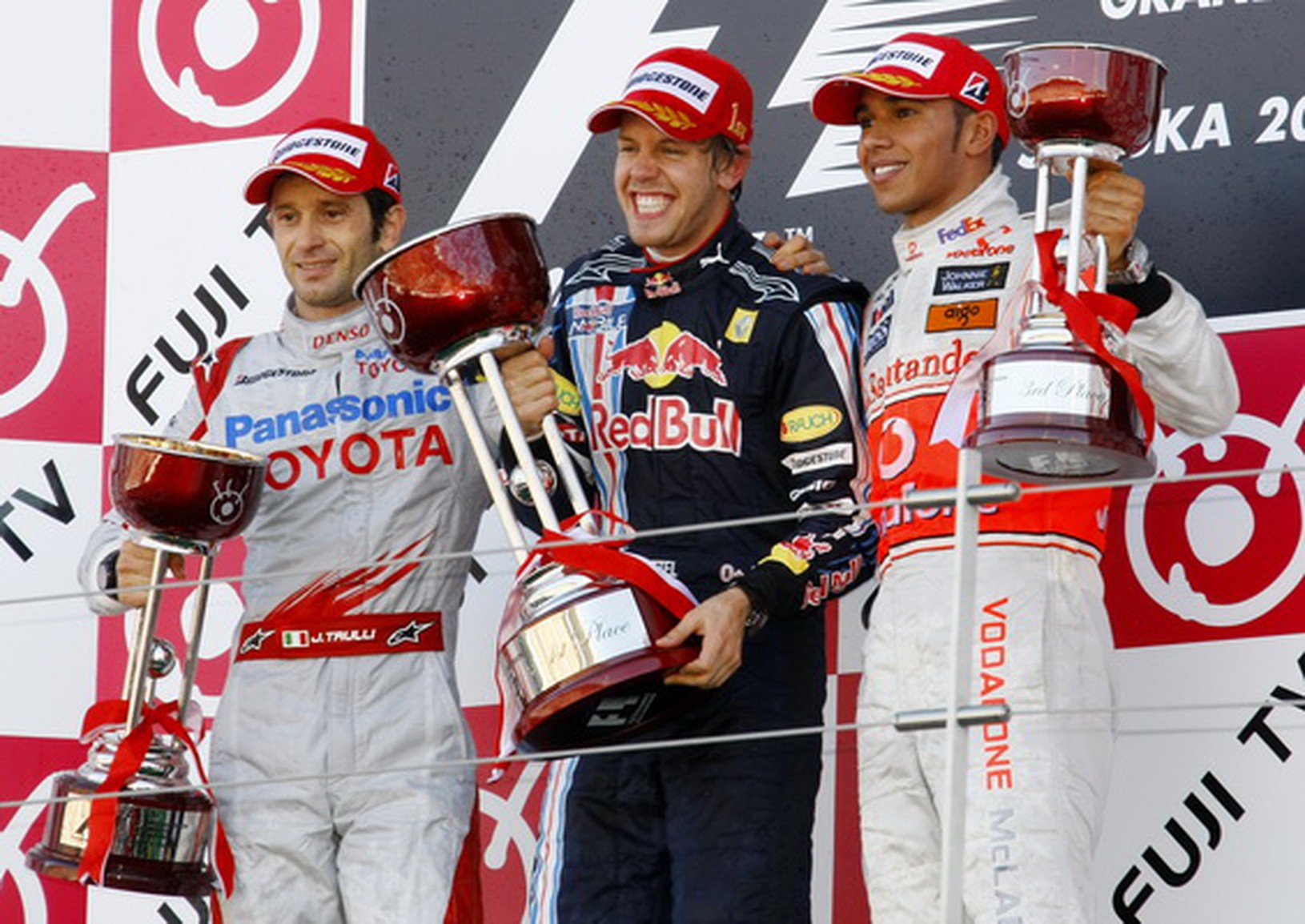 Sebastian Vettel, Jarno Trulli