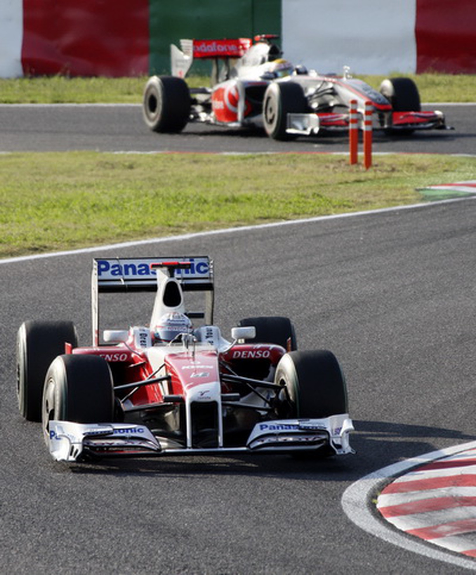 Jarno Trulli a Lewis