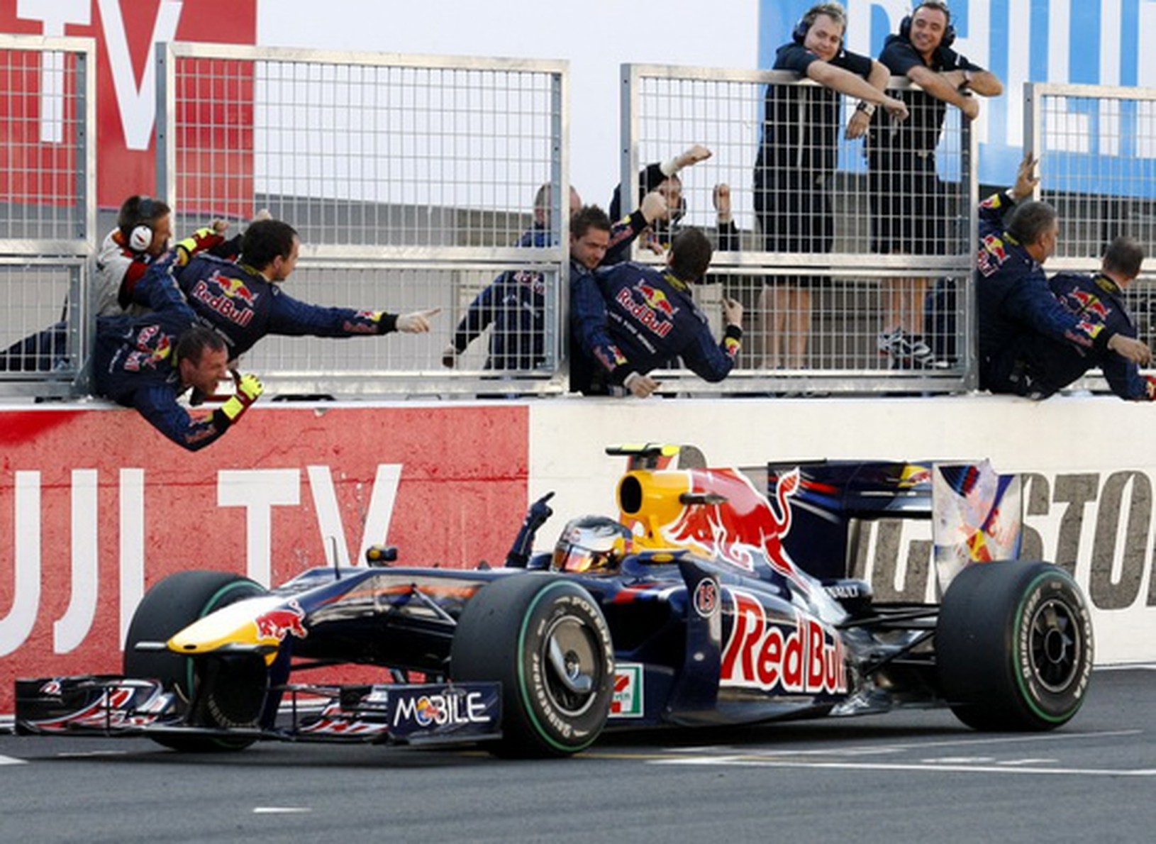Sebastian Vettel sa raduje
