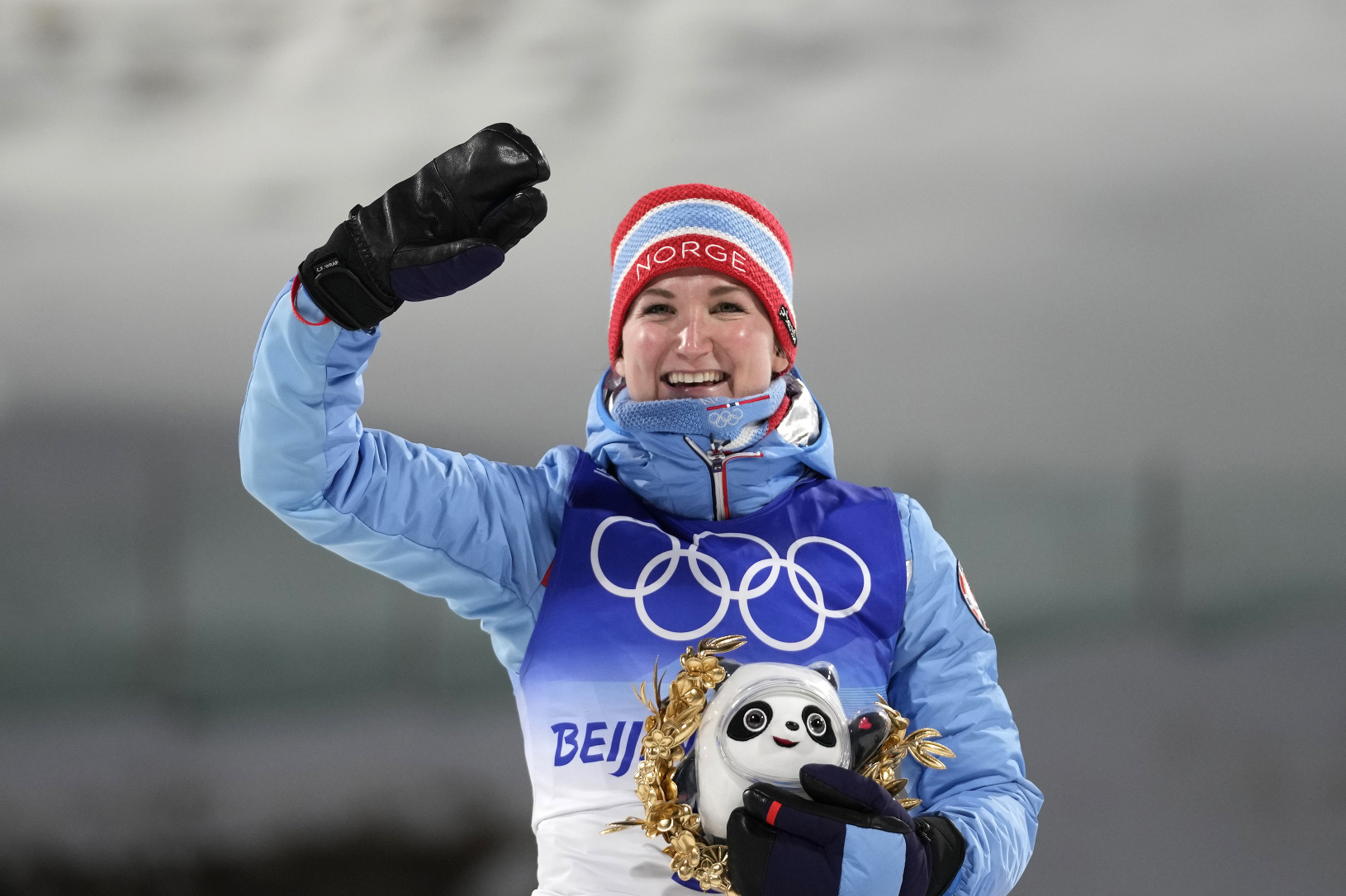 Nórska biatlonistka Marte Olsbuová-Röiselandová