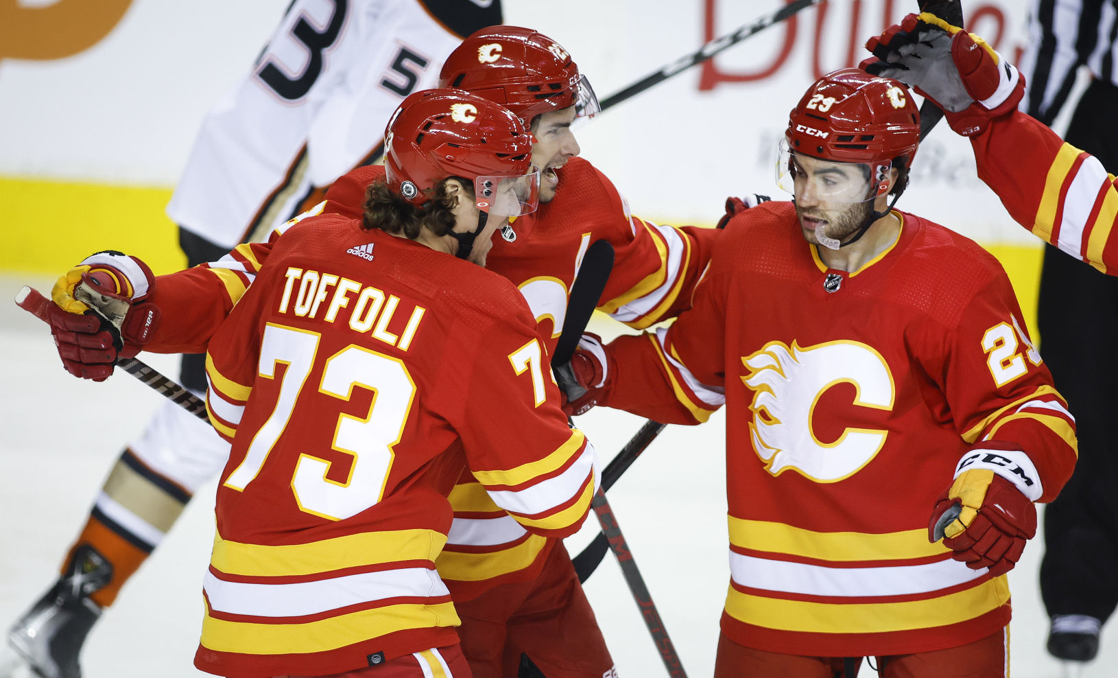 Hokejisti Calgary Flames sa