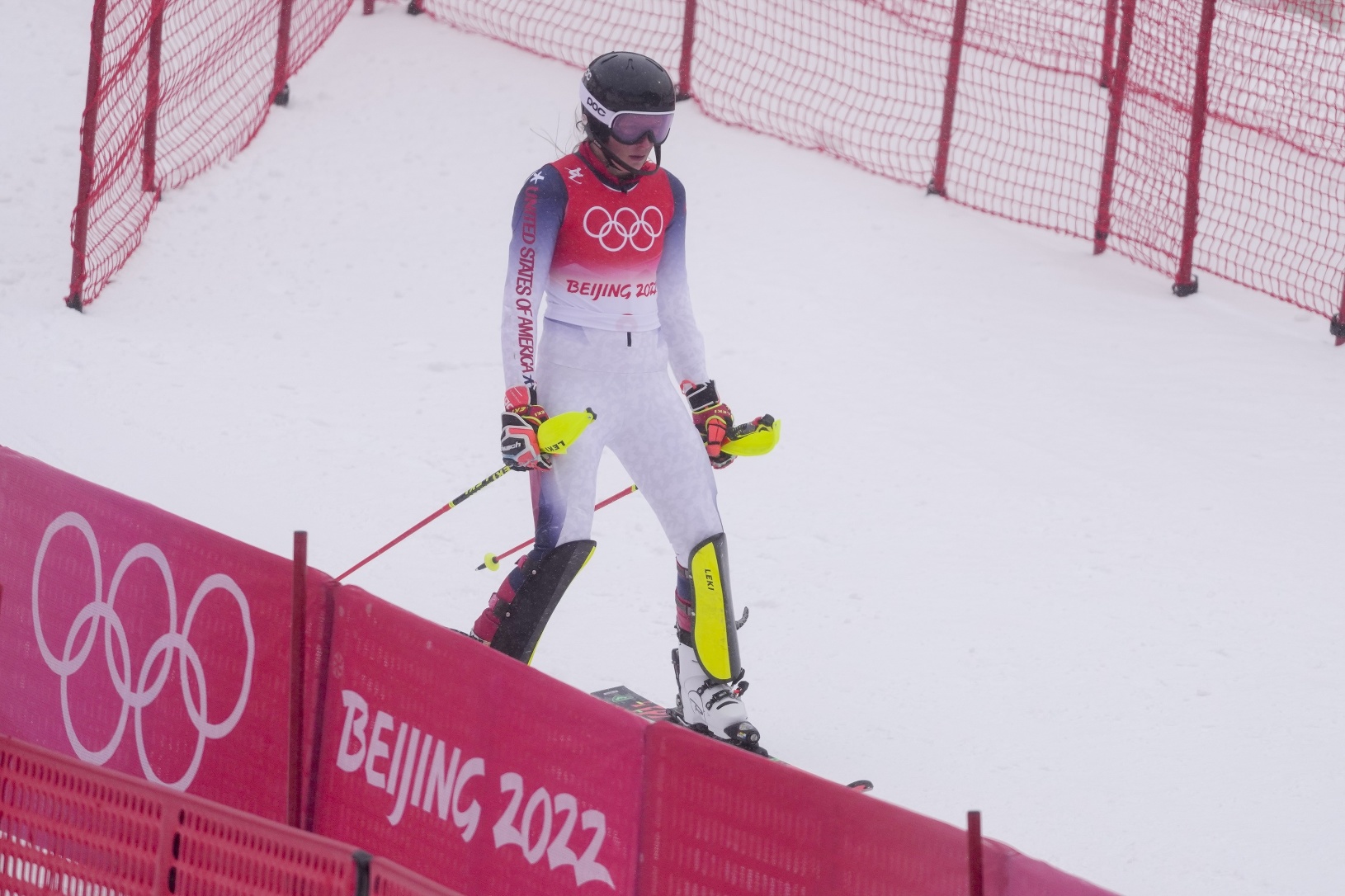 Mikaela Shiffrinová nedokončila slalomovú