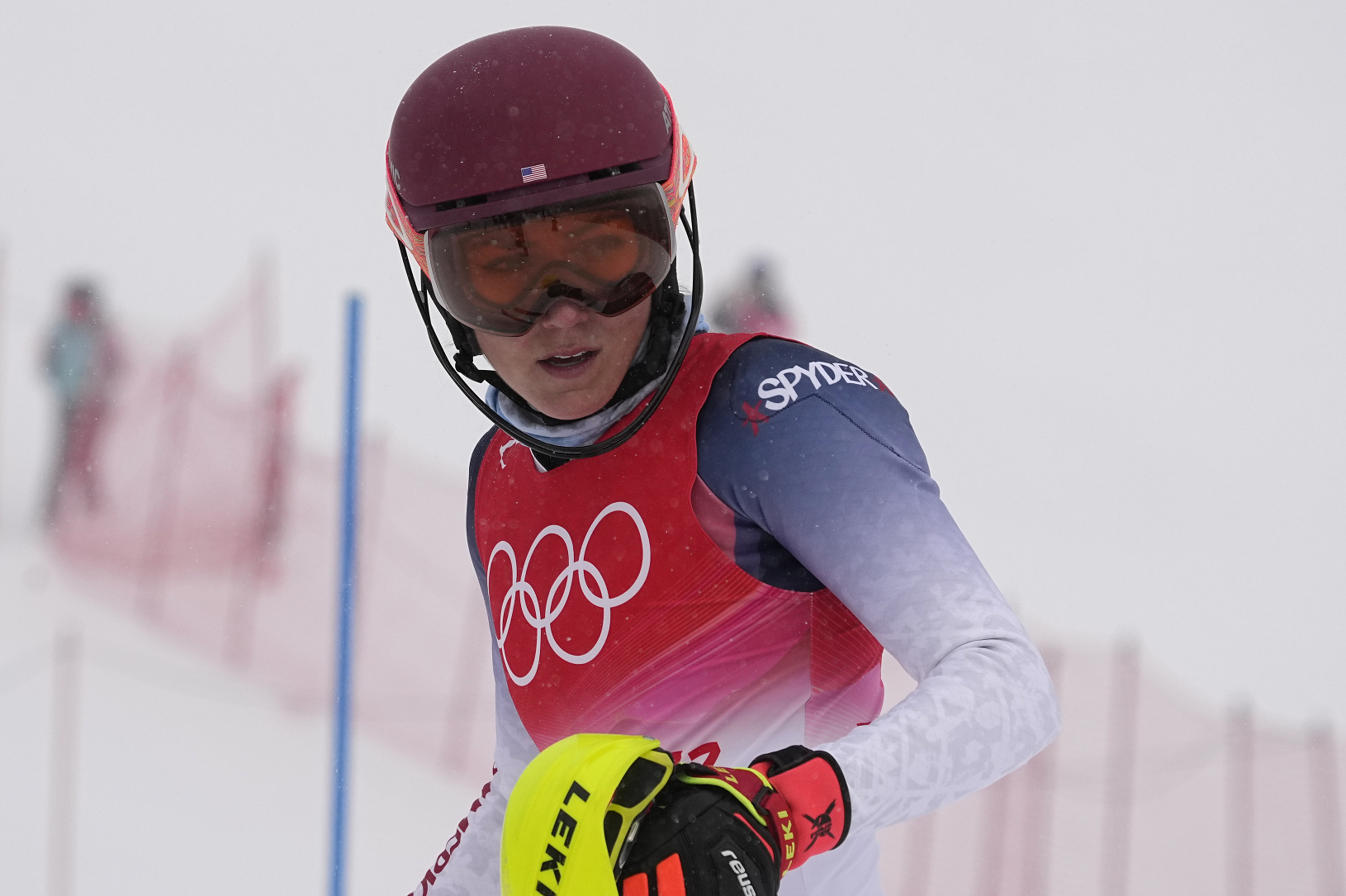 Mikaela Shiffrinová nedokončila slalomovú