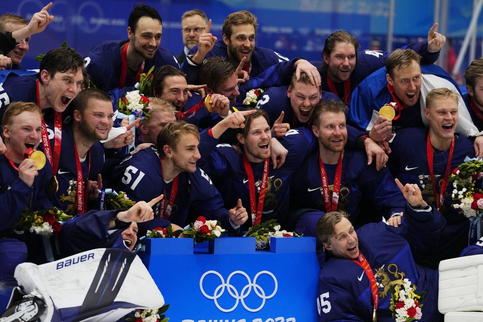 Fínski hokejisti so zlatými