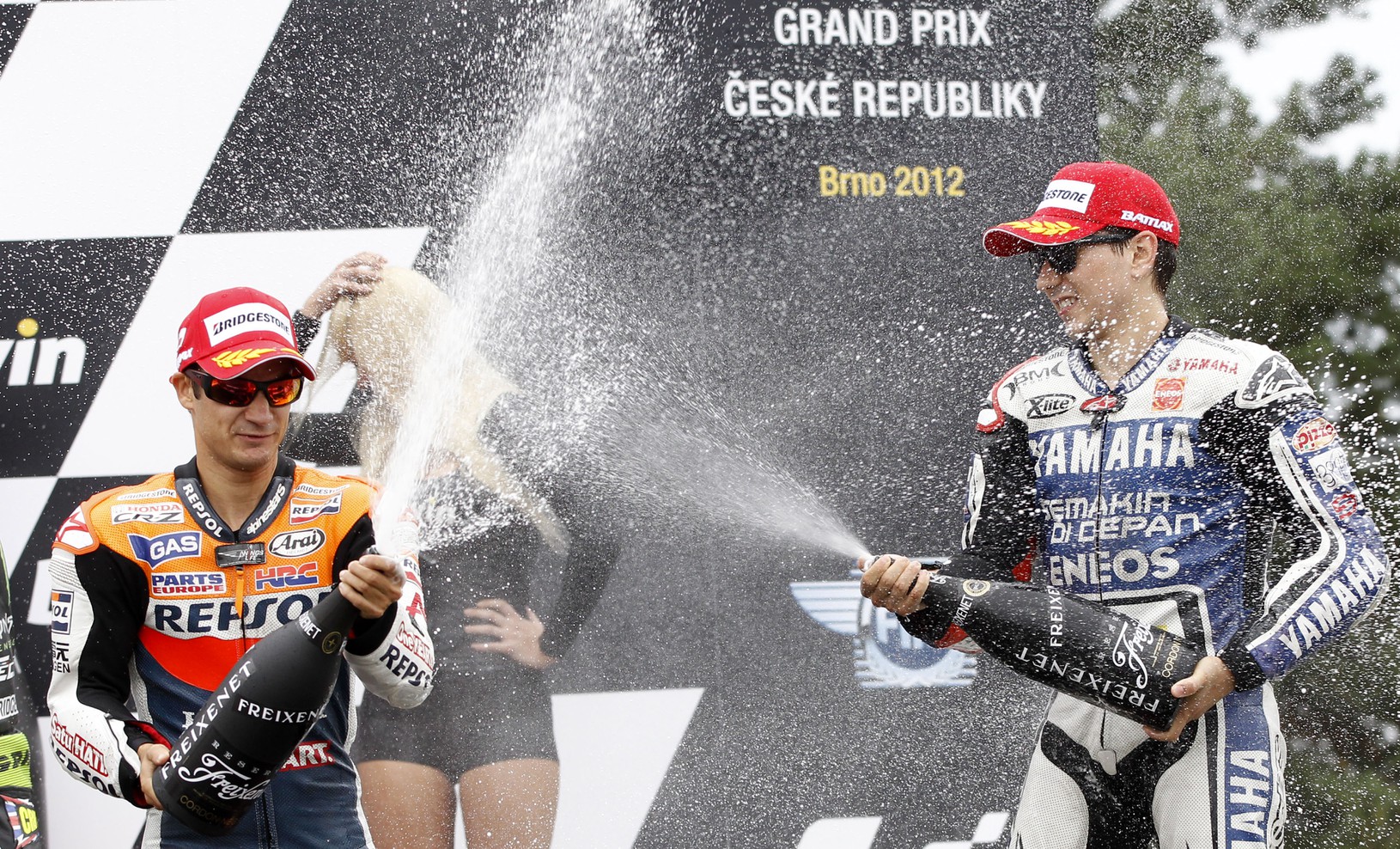 Dani Pedrosa a Jorge