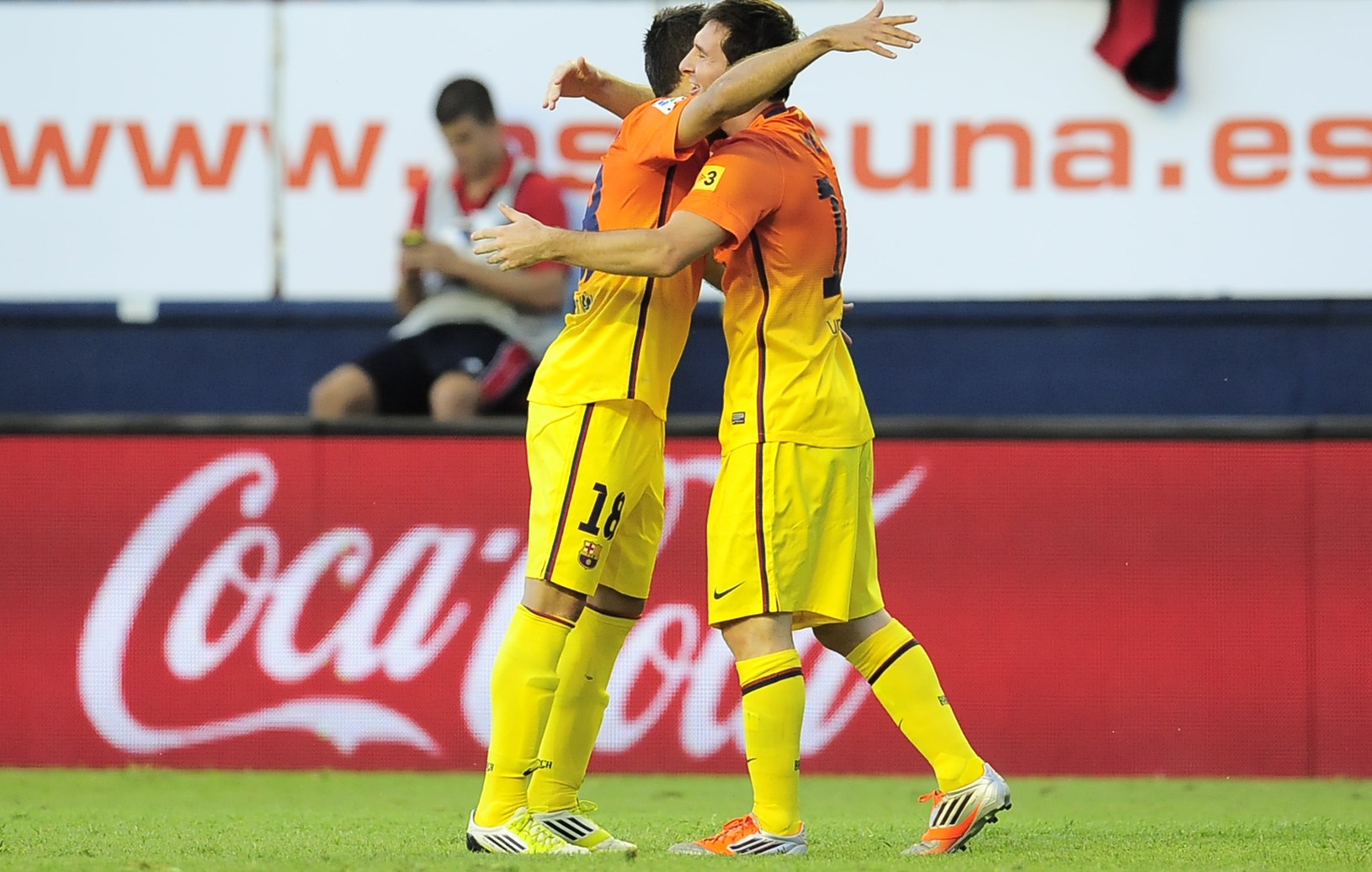 Jordi Alba a Messi