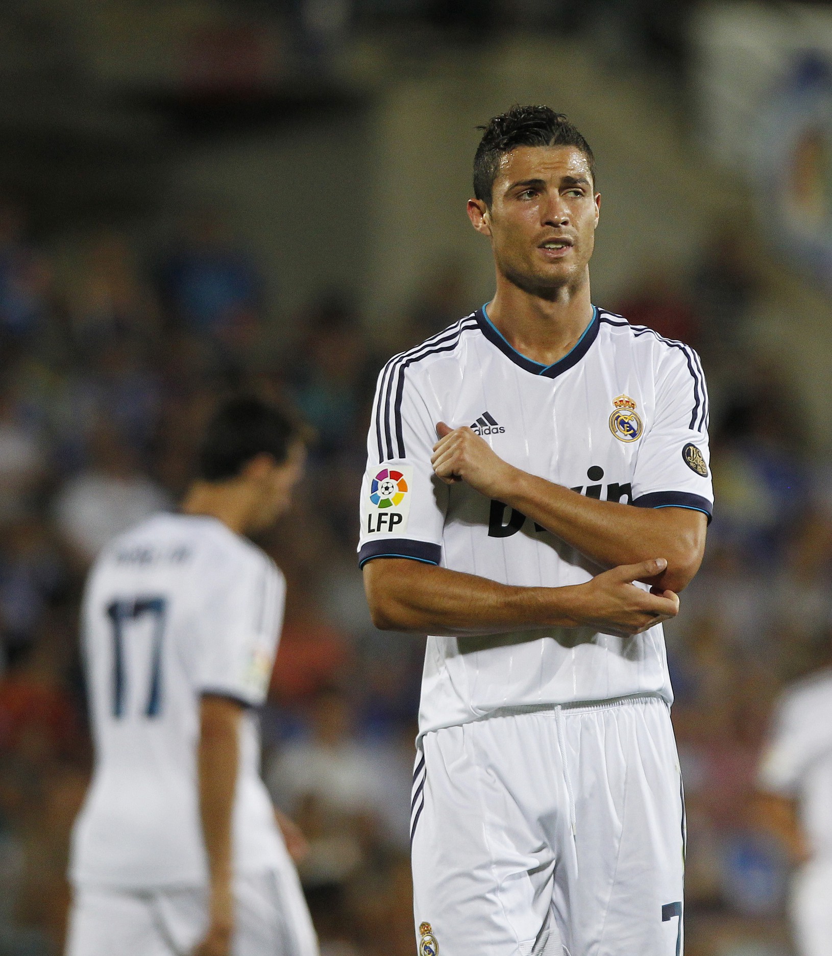 Sklamaný Cristiano Ronaldo