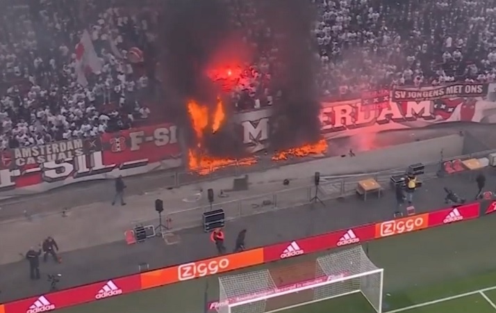 Požiar na štadióne Ajaxu