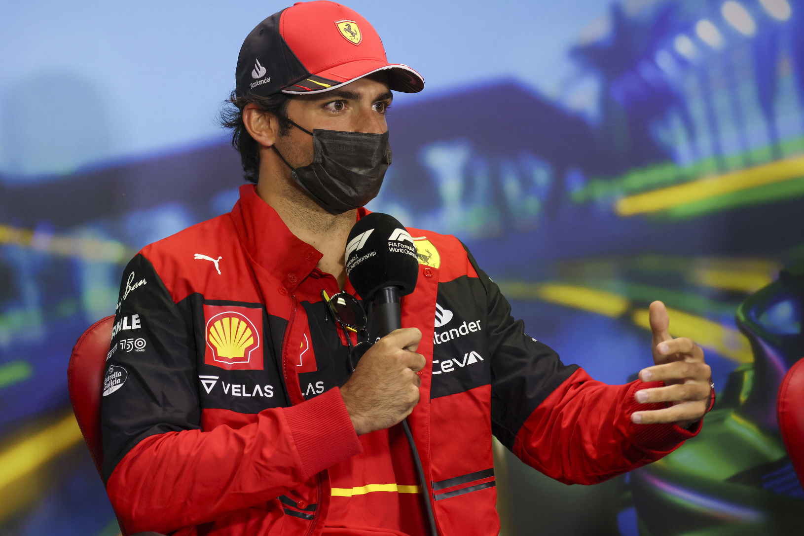 Španielsky pilot Ferrari Carlos