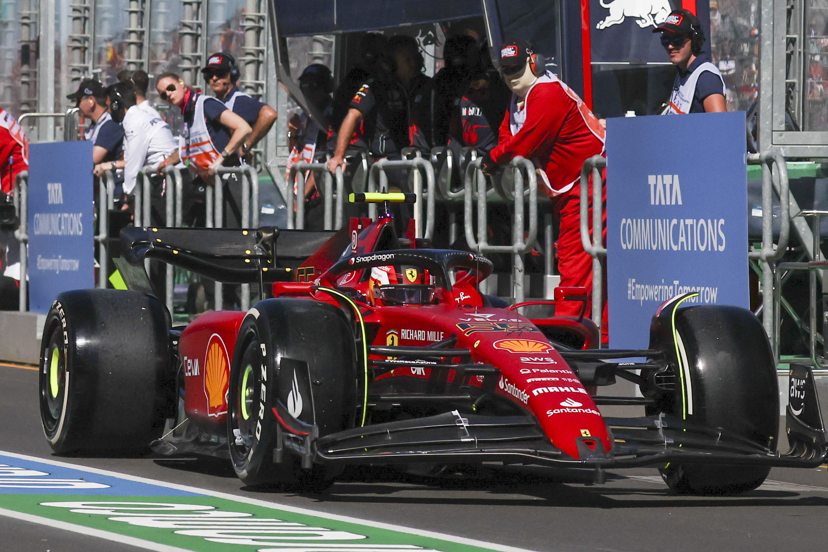 Španielsky pilot Ferrari Carlos