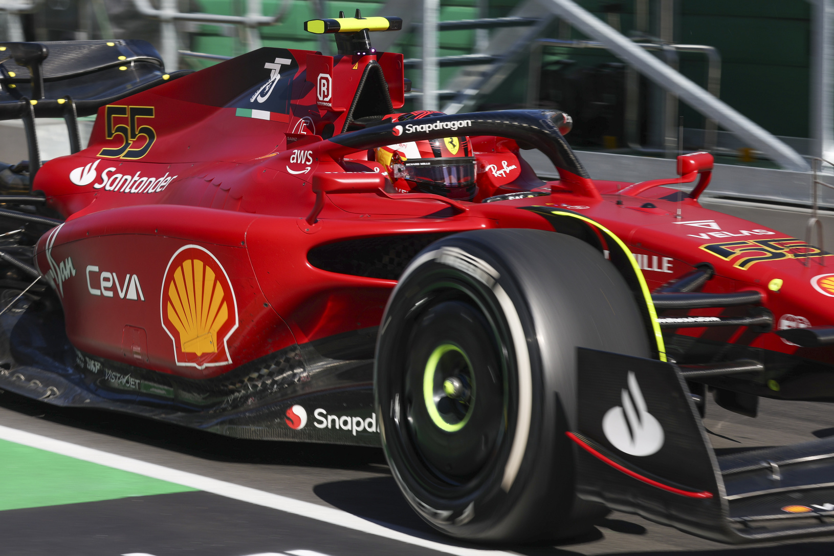 Španielsky pilot Ferrari Carlos