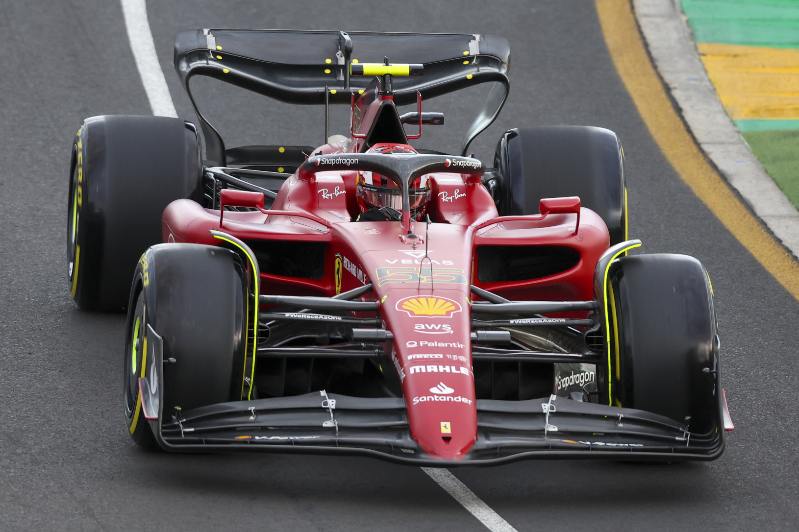 Španielsky pilot Ferrari Carlos
