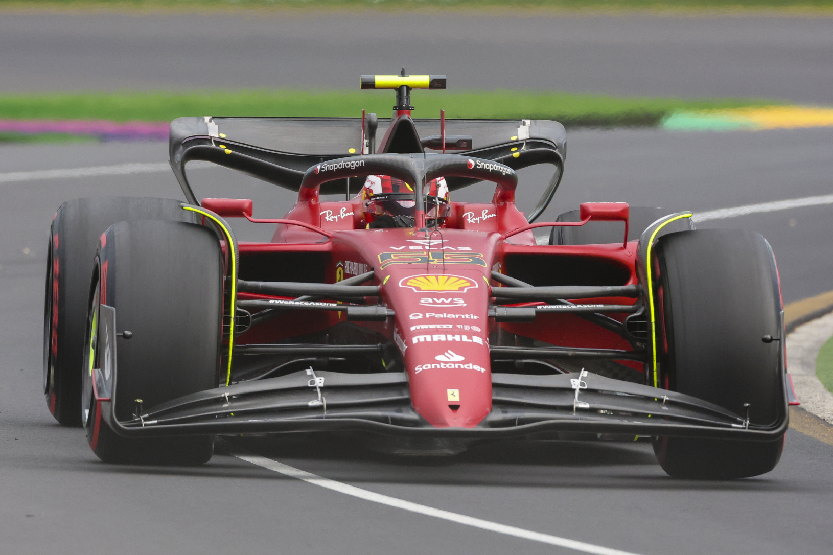 Španielsky pilot Ferrari Carlos