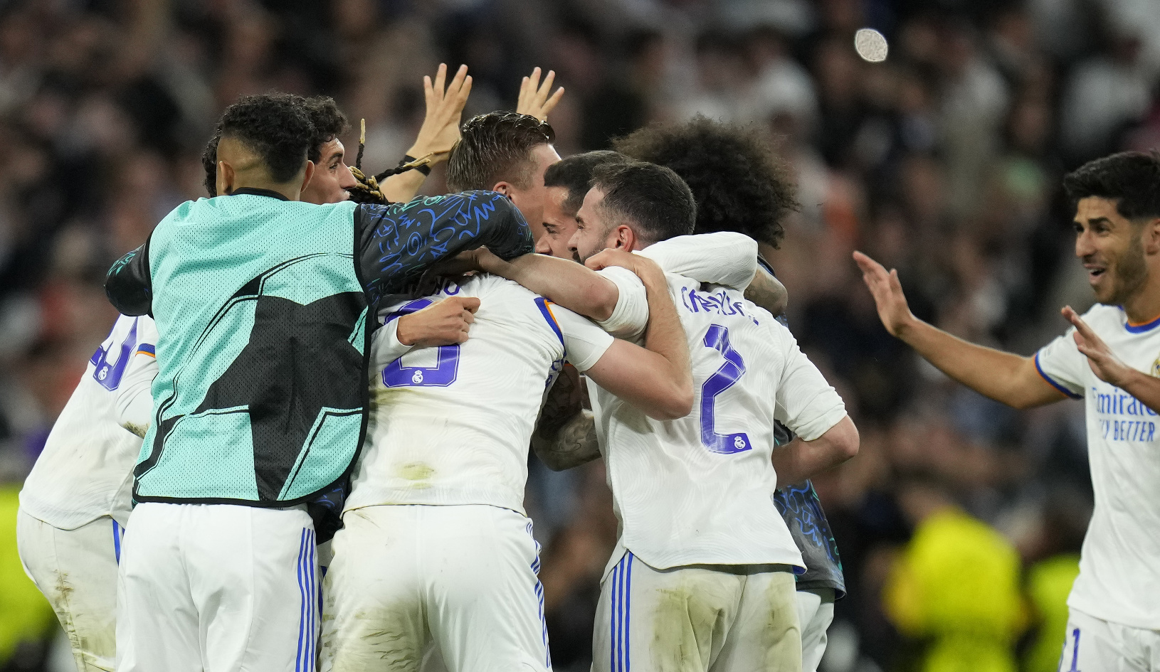 Oslavy hráčov Realu Madrid