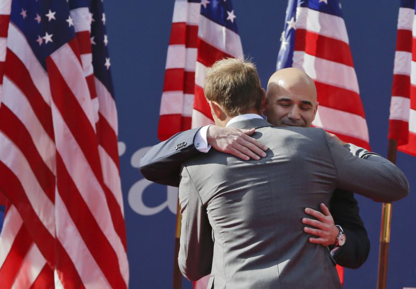 Andy Roddick a Andre