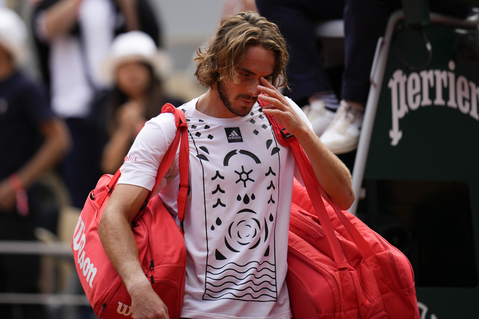 Sklamaný Stefanos Tsitsipas
