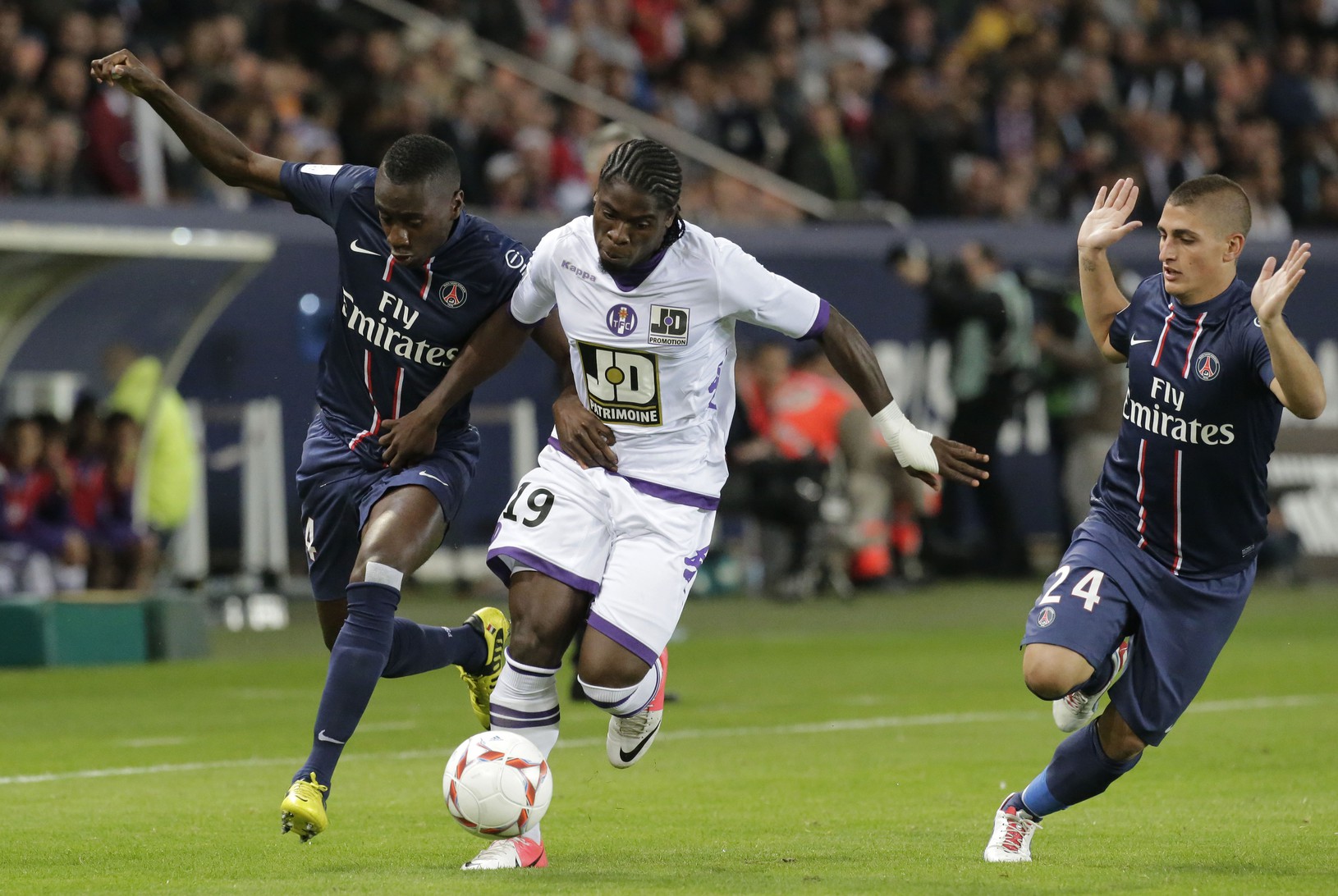 Serge Aurier, Blaise Matuidi,