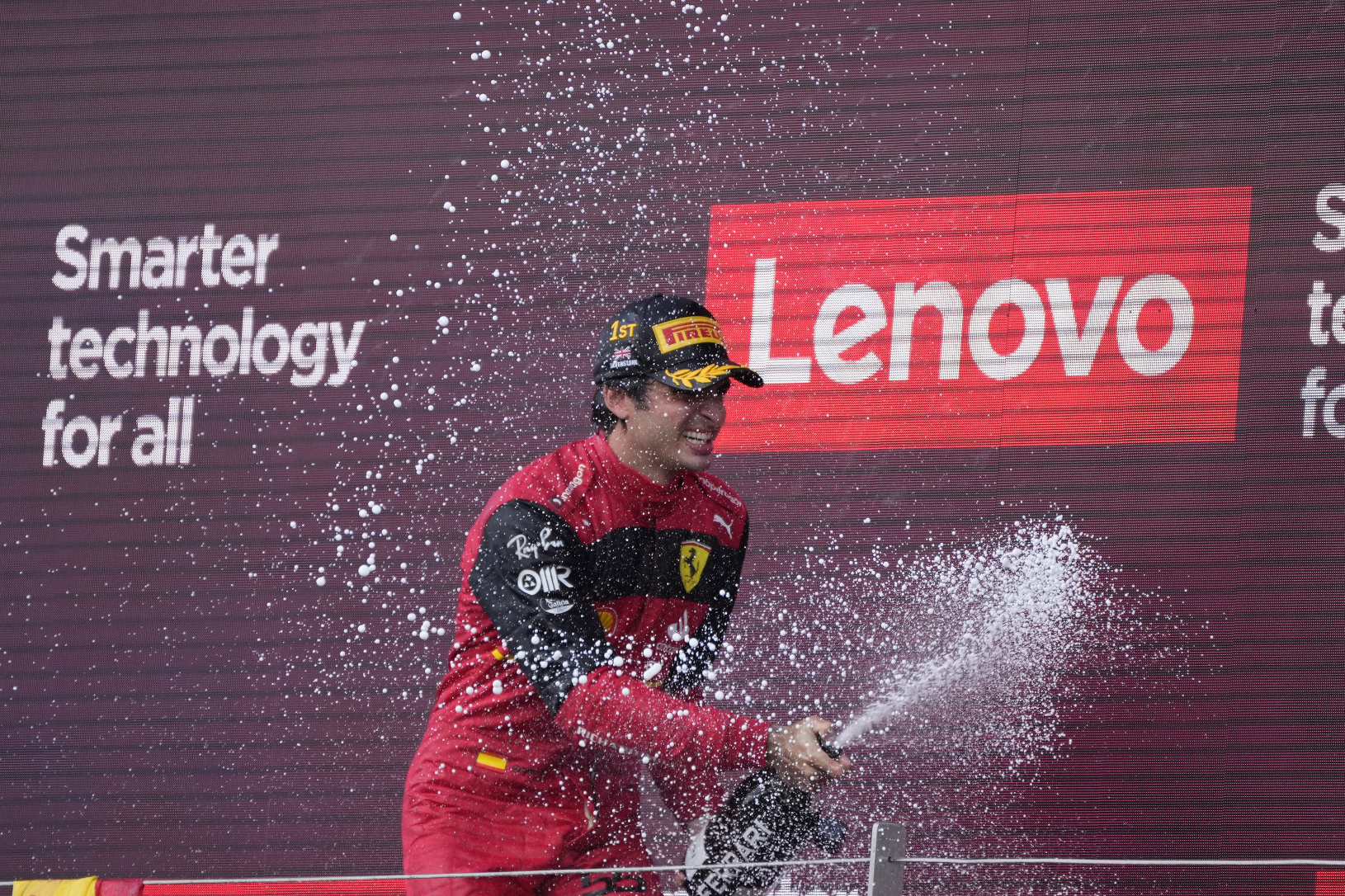 Carlos Sainz na víťaznom