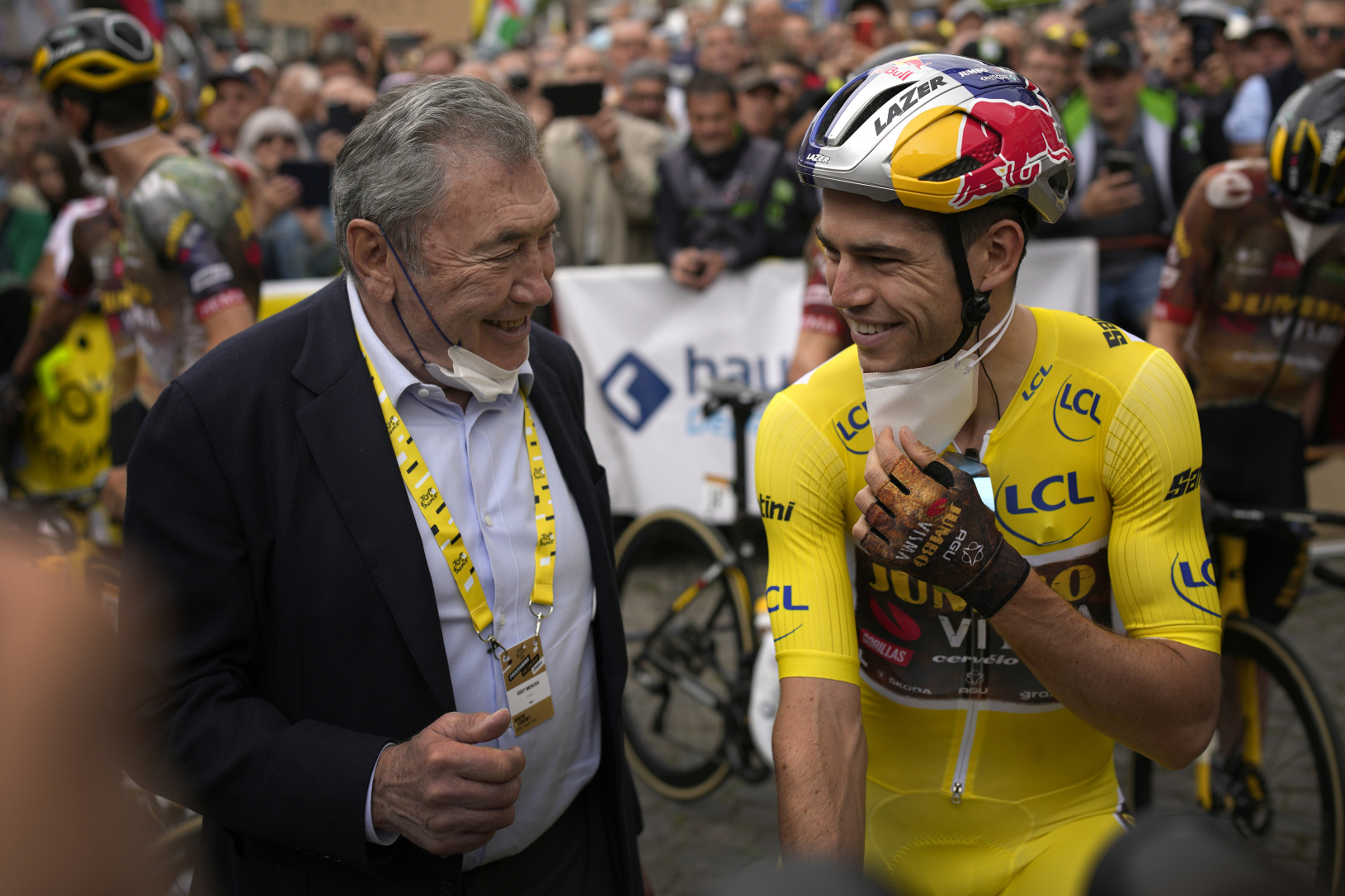 Na snímke belgický cyklista