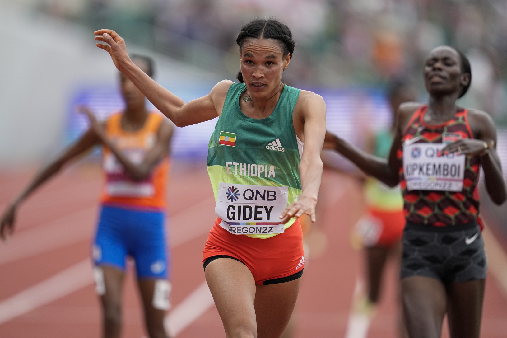 Etiópska bežkyňa Letesenbet Gideyová