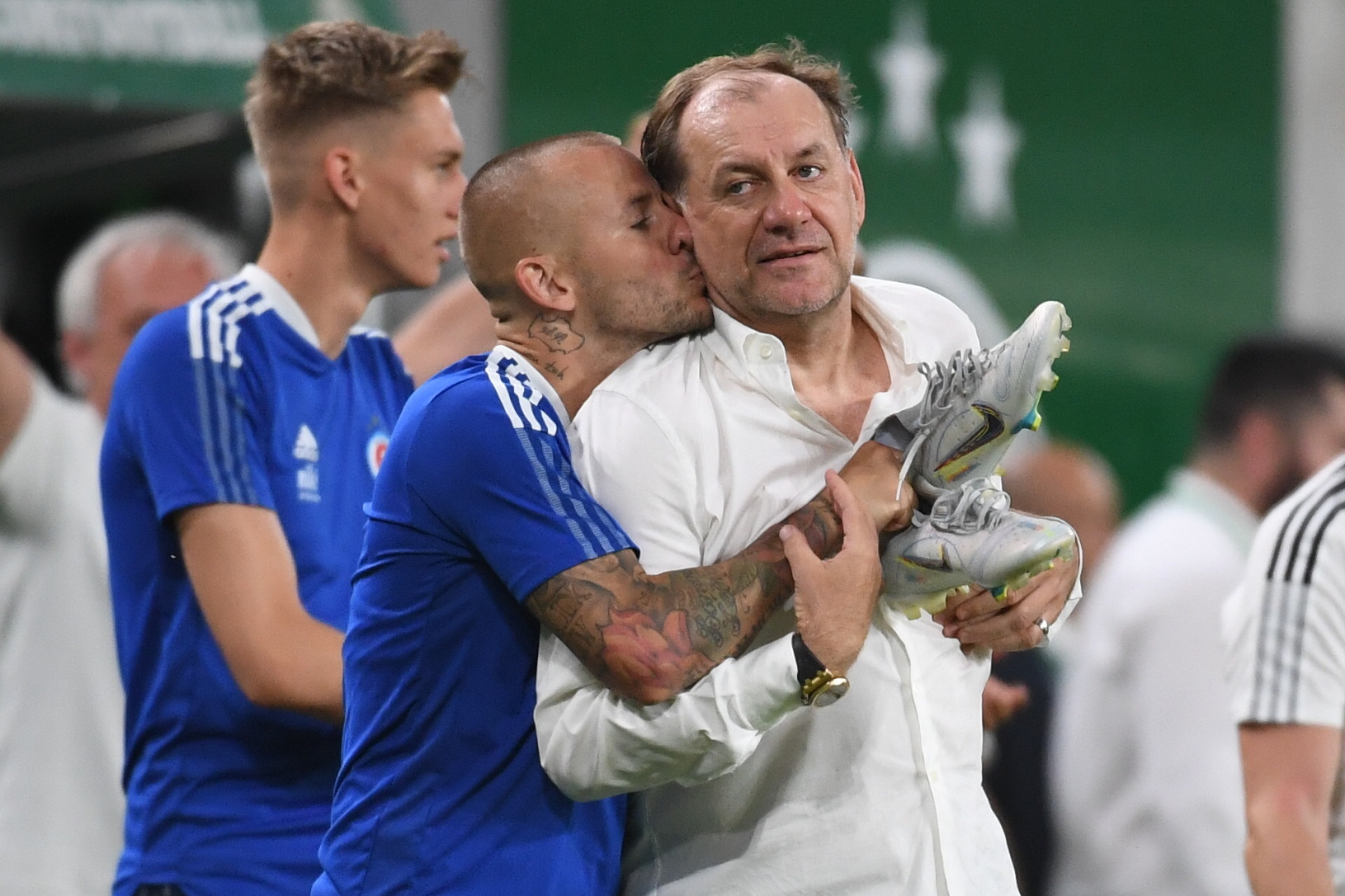 Weissovci oslavujú triumf Slovana