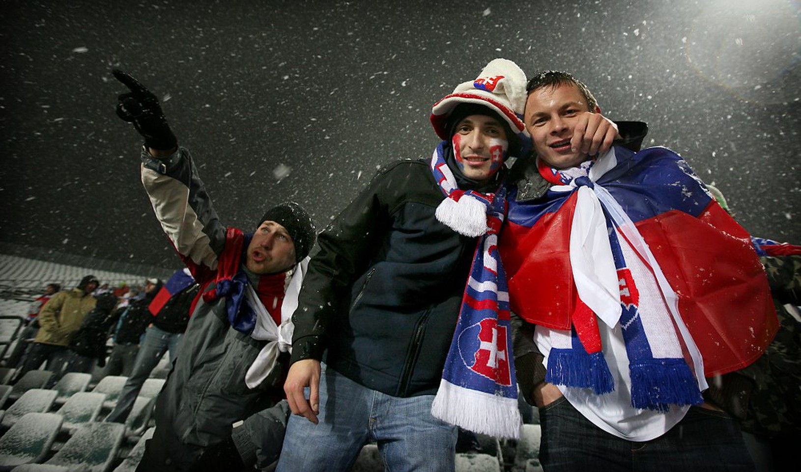 Slovenskí fanúšikovia na Sliezskom