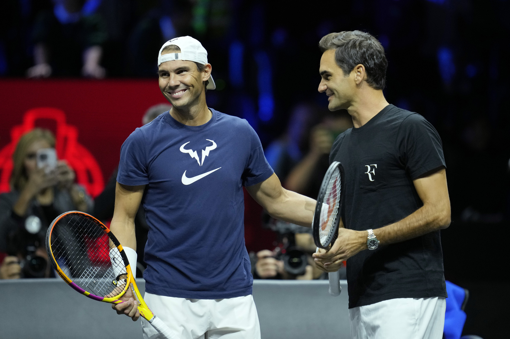 Rafael Nadal a Roger